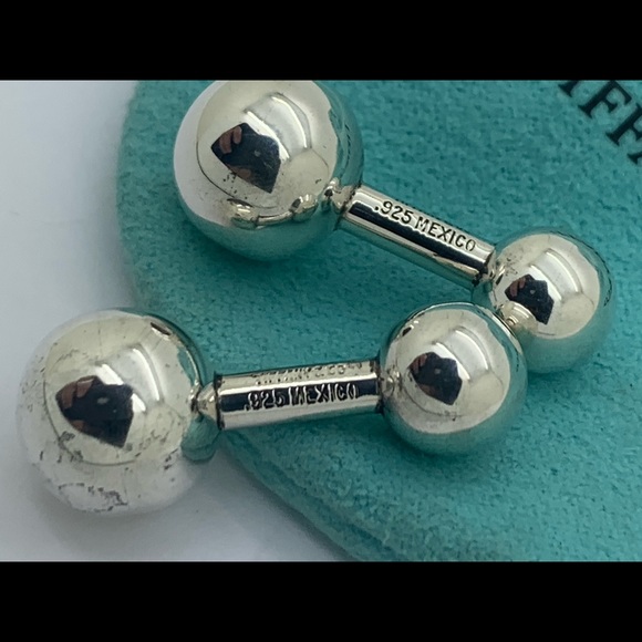 Tiffany&co 925 Vintage Mexico Cufflinks - Picture 3 of 8